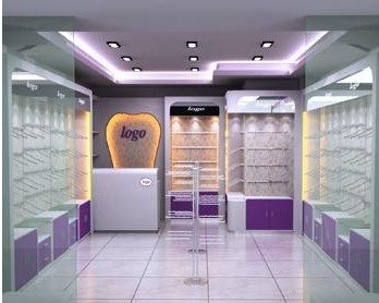 供应定做女装展柜 /女装展示柜，女装烤漆柜，女装货架  